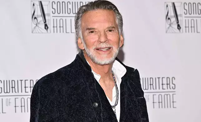 Kenny Loggins attends the 55th annual Songwriters Hall of Fame Induction and Awards Gala at the Marriott Marquis Hotel on Thursday, June 11, 2026, in New York. (Photo by Evan Agostini/Invision/AP)
