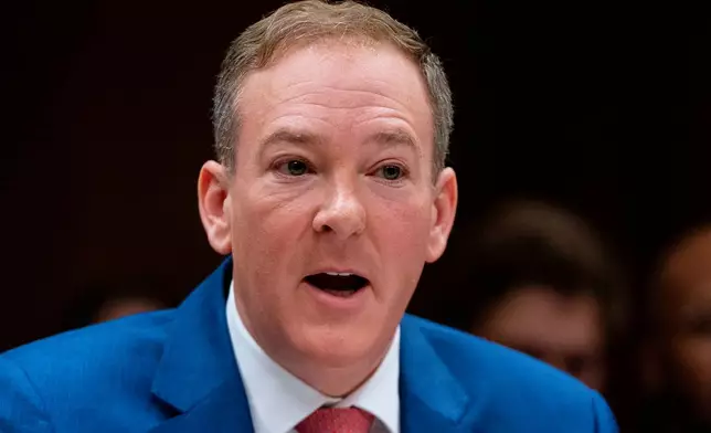 FILE - Environmental Protection Agency administrator Lee Zeldin, testifies to the Senate Appropriations subcommittee on Interior, Environment and related agencies, on Capitol Hill, May 13, 2026, in Washington. (AP Photo/Manuel Balce Ceneta, File)