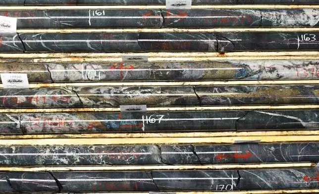 Figure 4: Polymetallic “Leckie-Style” Intercept of 3.09g/t Au, 20.80g/t Ag, 0.88% Zn and 0.27% Pb over 3.83m at approx. 120m below surface in drill hole SGPDH26-07.