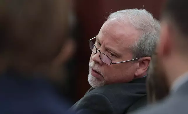Prosecuting attorney Creighton Waters participates in a judicial hearing on Monday, June 29, 2026, at the Marc H. Westbrook Judicial Center in Lexington, S.C. (Tracy Glantz/The State via AP, Pool)