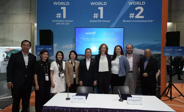 HKSTP and LabCentral signed an MoU at BIO 2026 to strengthen ties and foster cross-border collaboration in life sciences ecosystem in both regions.