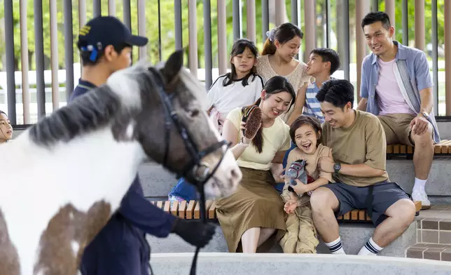 Visitors can learn about pony behaviour, care and their unique personalities from professional equestrian coaches in the interactive pony classroom.