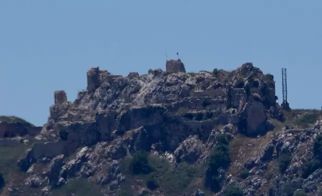 A view of Beaufort Castle, southeast Lebanon, Friday, June 5, 2026. (AP Photo/Hussein Malla)