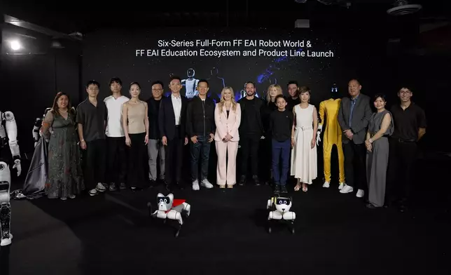 Faraday Future Unveils Full-Form EAI Robot World Spanning Six Product Series, Launches World's First Three-in-One EAI Robotics Education Ecosystem Strategy, and Debuts All-New Futurist Humanoid Robot and FX Navi Priced at $1,990