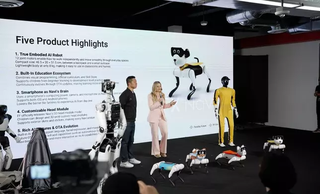 Faraday Future Unveils Full-Form EAI Robot World Spanning Six Product Series, Launches World's First Three-in-One EAI Robotics Education Ecosystem Strategy, and Debuts All-New Futurist Humanoid Robot and FX Navi Priced at $1,990