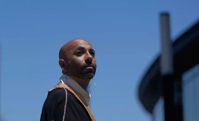 Dr. Nasser Mohamed, of Qatar, is photographed, Wednesday, June 17, 2026, in San Francisco. (AP Photo/Jeff Chiu)