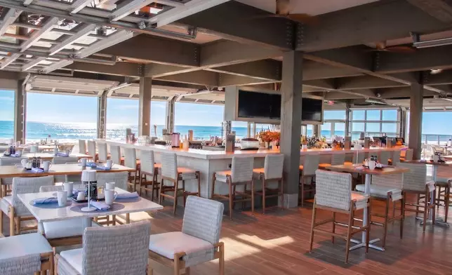 Rum Runners serves breakfast, lunch and dinner daily in a relaxed yet sophisticated setting accented by teak furnishings and coastal-inspired design.