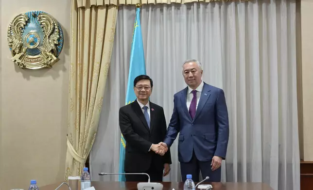 CE leads delegation to begin visit programme to Kazakhstan (with photos/video) Source: HKSAR Government Press Releases