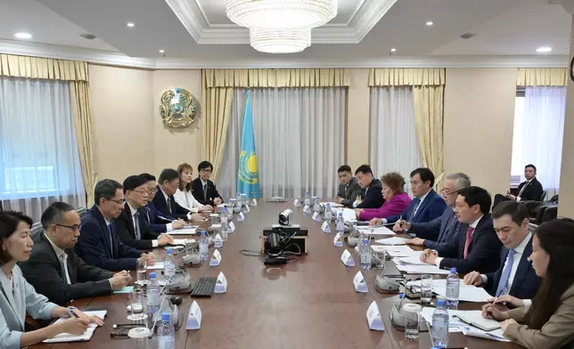 CE leads delegation to begin visit programme to Kazakhstan (with photos/video) Source: HKSAR Government Press Releases