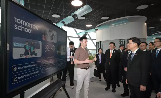CE leads delegation to begin visit programme to Kazakhstan  Source: HKSAR Government Press Releases