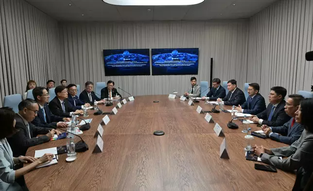 CE leads delegation to begin visit programme to Kazakhstan  Source: HKSAR Government Press Releases
