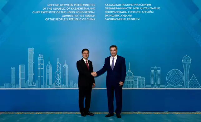 CE leads delegation to continue visit to Kazakhstan  Source: HKSAR Government Press Releases