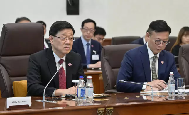 CE leads delegation to continue visit to Kazakhstan  Source: HKSAR Government Press Releases