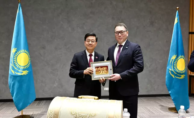 CE leads delegation to continue visit to Kazakhstan  Source: HKSAR Government Press Releases