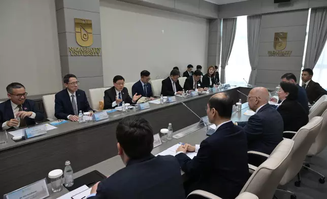 Speech by CE at Nazarbayev University in Astana, Kazakhstan  Source: HKSAR Government Press Releases