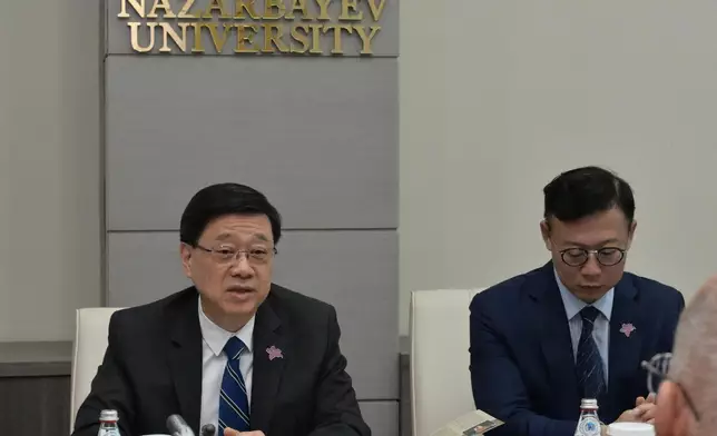 CE leads delegation to explore higher education development in Kazakhstan  Source: HKSAR Government Press Releases