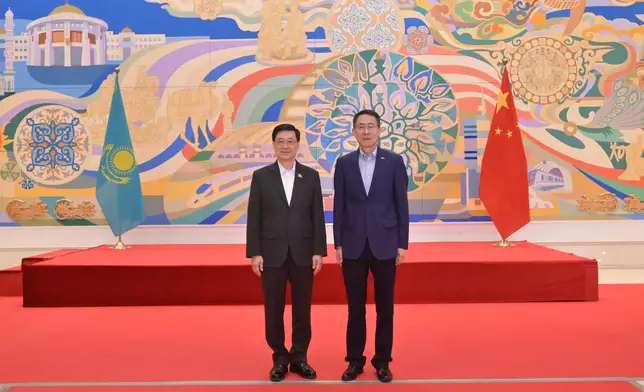 CE leads delegation to explore higher education development in Kazakhstan  Source: HKSAR Government Press Releases