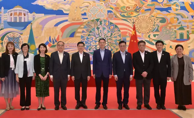 CE leads delegation to explore higher education development in Kazakhstan  Source: HKSAR Government Press Releases
