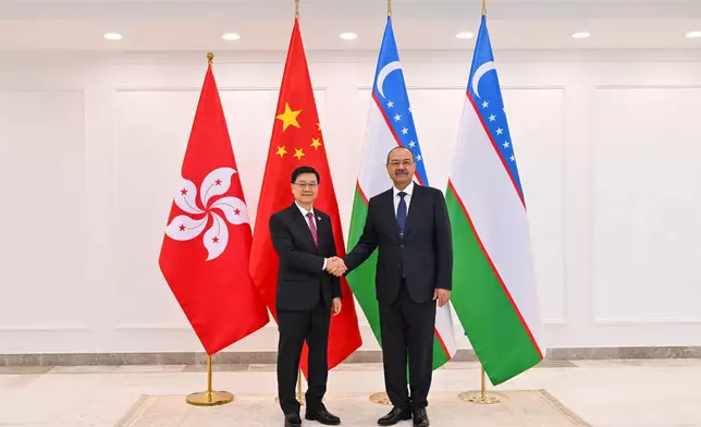 CE leads delegation to begin visit programme to Uzbekistan  Source: HKSAR Government Press Releases