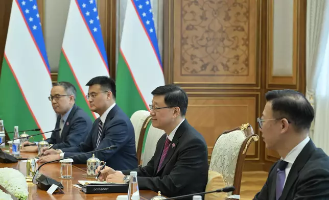 CE leads delegation to begin visit programme to Uzbekistan  Source: HKSAR Government Press Releases