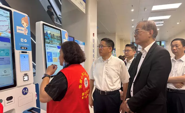 Secretary for Health concludes visit to Fujian  Source: HKSAR Government Press Releases