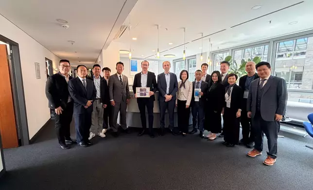 HKETO Berlin supports Hong Kong Young Industrialists Council delegation "Go Global" visit to Germany  Source: HKSAR Government Press Releases