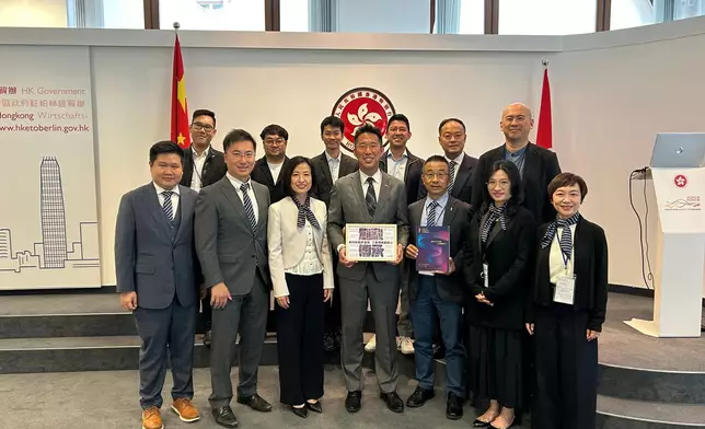HKETO Berlin supports Hong Kong Young Industrialists Council delegation "Go Global" visit to Germany  Source: HKSAR Government Press Releases