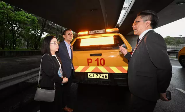 C for T views incident handling measures at Tsing Ma Control Area Source: HKSAR Government Press Releases