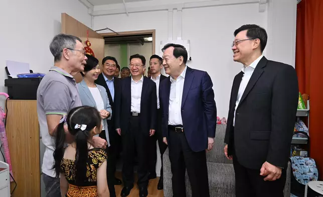 Director of Hong Kong and Macao Work Office of CPC Central Committee and Hong Kong and Macao Affairs Office of State Council Mr Xia Baolong arrives in Hong Kong for inspection visit (with photos/video) Source: HKSAR Government Press Releases
