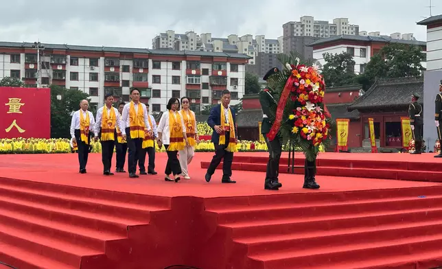 SHYA attends Public Fuxi Commemoration Ceremony 2026 in Gansu Province Source: HKSAR Government Press Releases