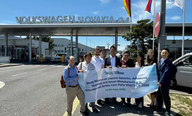 HKETO Berlin supports Hong Kong Productivity Council delegation's "go global" visit to Slovakia Source: HKSAR Government Press Releases