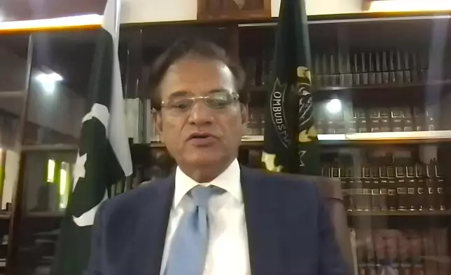 The Hong Kong International Ombudsman Academy held its first international webinar yesterday (June 24). Photo shows the Provincial Ombudsman for the Province of Sindh, Pakistan, Mr Muhammad Sohail Rajput, speaking at the webinar. Source: HKSAR Government Press Releases