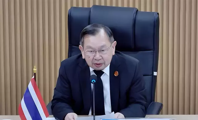 The Hong Kong International Ombudsman Academy held its first international webinar yesterday (June 24). Photo shows the Chief Ombudsman of Thailand, Mr Songsak Saicheua, speaking at the webinar. Source: HKSAR Government Press Releases