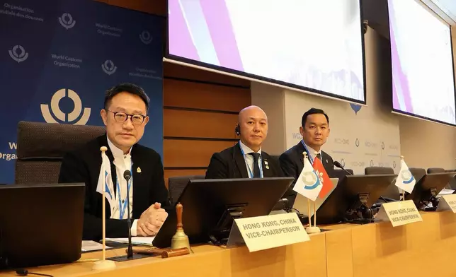 Commissioner of Customs and Excise leads delegation to Belgium to attend World Customs Organization meetings with fruitful results Source: HKSAR Government Press Releases