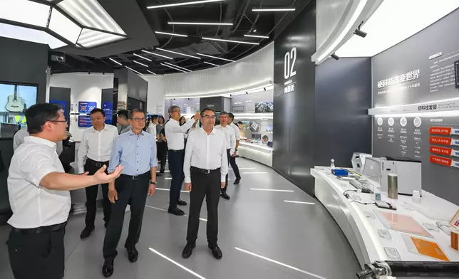 FS continues visit to Xi'an Source: HKSAR Government Press Releases