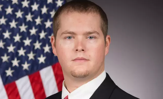 This undated photo provided by the Edwards Air Force Base shows Jeromy Smith. (Edwards Air Force Base via AP)