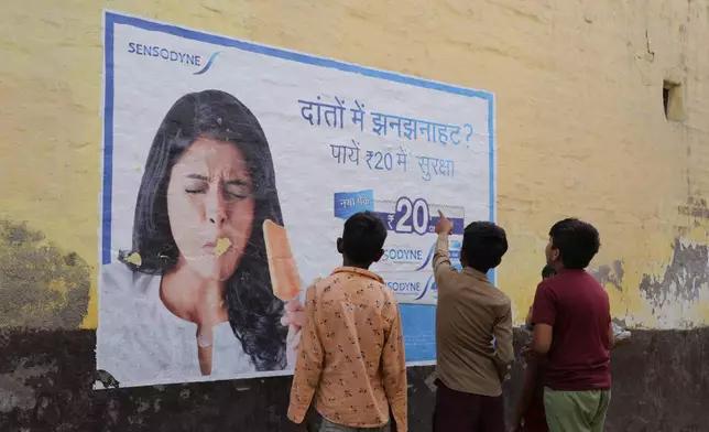 Sensodyne oral health awareness wall mural