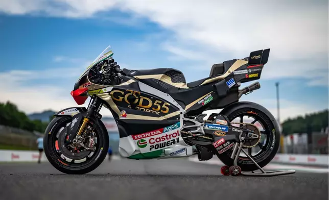 Honda LCR Unveils Striking Black-and-Gold GOD55 Sports Livery for 2026 Italian MotoGP