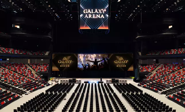Among Galaxy Macau's portfolio of world-class live entertainment venues, the flagship Galaxy Arena is home to large-scale performances that captivate and inspire thousands of spectators.