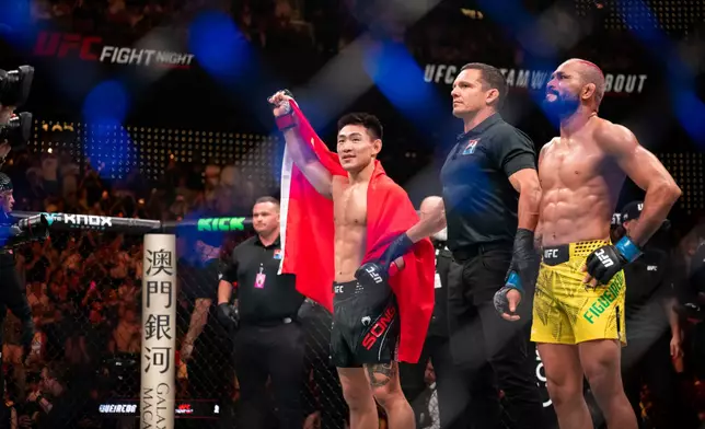 The headline bout of UFC FIGHT NIGHT Macau on May 30 featured China's own #5 bantamweight contender Song Yadong facing former two-time UFC flyweight champion Deiveson Figueiredo, with Song achieving a knock-out in the second round.