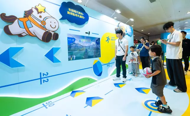 The Club is presenting a sport-themed exhibition at this year’s Hong Kong Book Fair. Through a series of interactive activities themed around sports, children and youngsters can explore important areas of growth and development - such as time management and financial literacy.