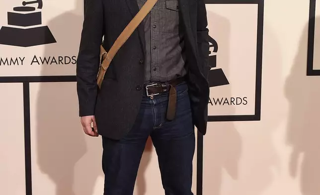 FILE - Glen Hansard appears at the 58th annual Grammy Awards in Los Angeles on Feb. 15, 2016. (Photo by Jordan Strauss/Invision/AP, File)