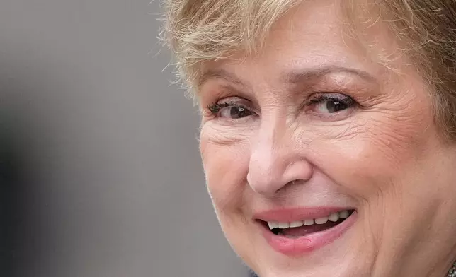 President of the International Monetary Fund Kristalina Georgieva leaves the Economy Ministry after a meeting with Argentina Economy Minister Luis Caputo in Buenos Aires, Argentina, Monday, July 27, 2026. (AP Photo/Gustavo Garello)