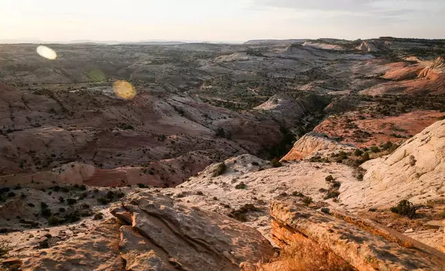 FILE - The Grand Staircase-Escalante National Monument in Utah is seen on July 9, 2017. (Spenser Heaps/The Deseret News via AP, File)