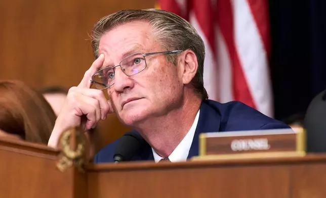 House Committee on Oversight and Government Reform Subcommittee on Delivering on Government Efficiency Chair Rep. Tim Burchett, R-Tenn., attends a subcommittee hearing about the Smithsonian, Tuesday, July 21, 2026, in Washington. (AP Photo/Jacquelyn Martin)