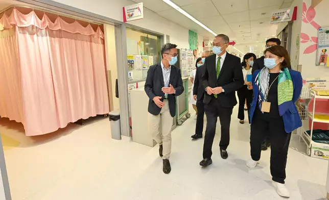 Secretary for Health visits Hong Kong Children's Hospital Source: HKSAR Government Press Releases