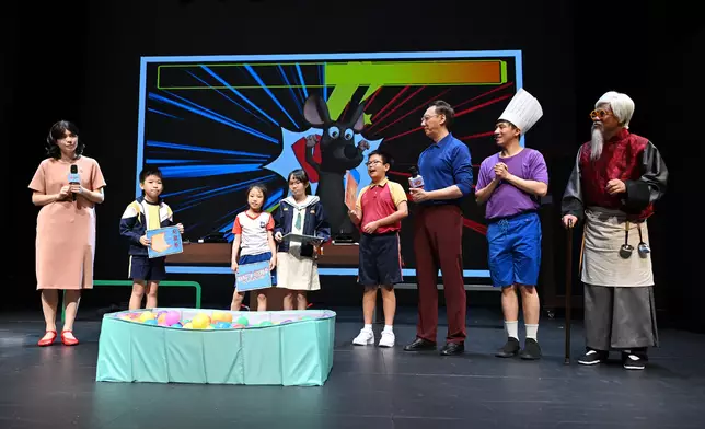 National Security Interactive Drama - Community Chef Challenge: Security Brings Prosperity staged by Security Bureau Source: HKSAR Government Press Releases