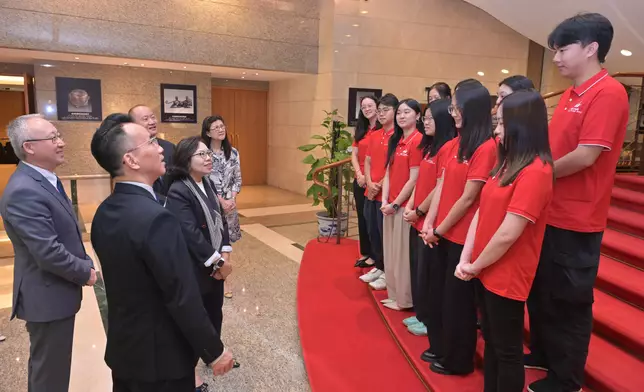 SHYA leads United Nations youth volunteer interns to visit OCMFA Source: HKSAR Government Press Releases
