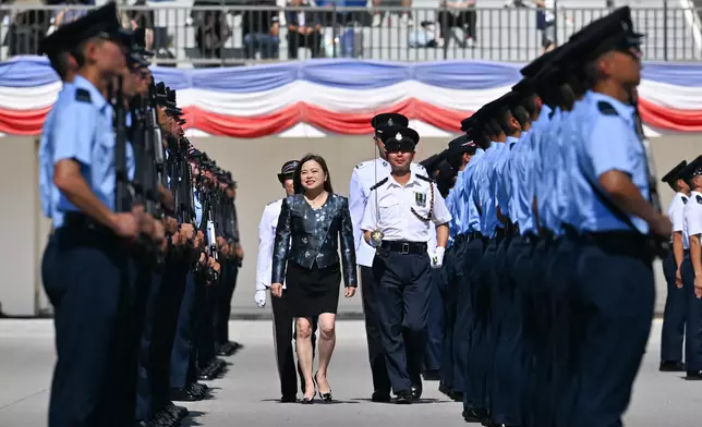 SCST inspects passing-out parade at HK Police College Source: HKSAR Government Press Releases