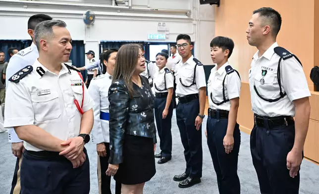 SCST inspects passing-out parade at HK Police College Source: HKSAR Government Press Releases